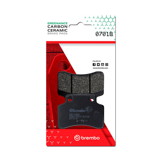 Brembo CC Carbon-Ceramic Brake Pads for Keeway / Cpi / Generic & More – 07018