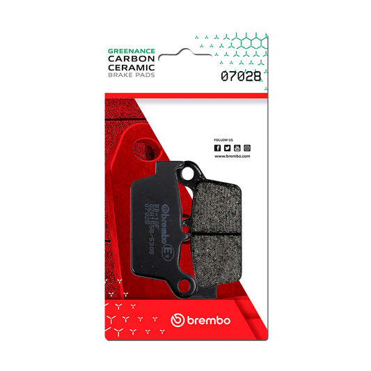 Brembo CC Carbon-Ceramic Brake Pads for Kymco / Honda / Daelim – 07028