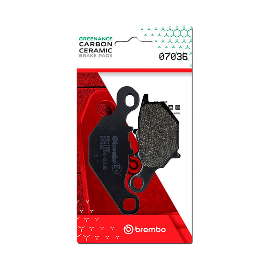 Brake Pads Scooter Carbon (L / R / F) - 07036CC 07036 (0303)