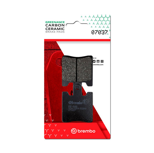 Brake Pads Scooter Carbon (L / R / F) - 07037CC 07037 (0303)