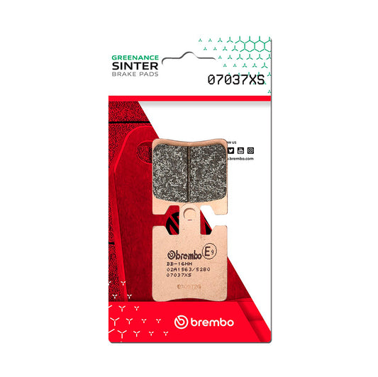 Brembo XS Sintered Brake Pads for Daelim / Sym / Suzuki & More – 07037XS