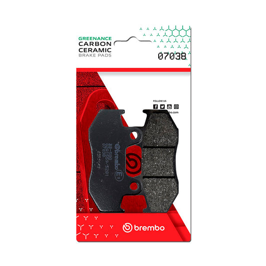 Brembo CC Carbon-Ceramic Brake Pads for Honda / Yamaha – 07038