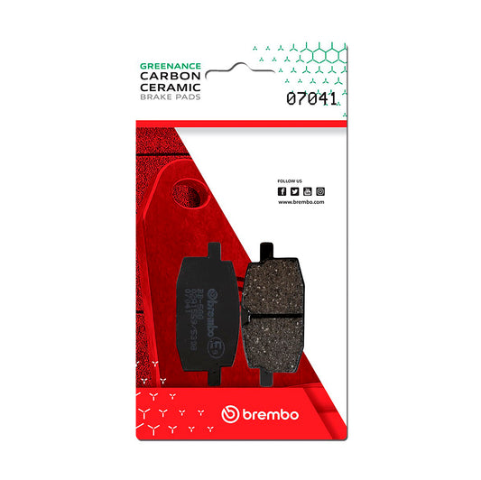 Brembo CC Carbon-Ceramic Brake Pads for Adly / Yamaha / Pgo & More – 07041