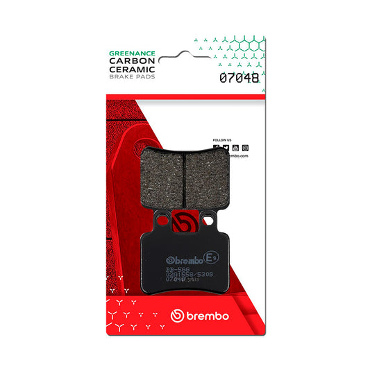 Brembo CC Carbon-Ceramic Brake Pads for Peugeot / Derbi / Yamaha & More – 07048