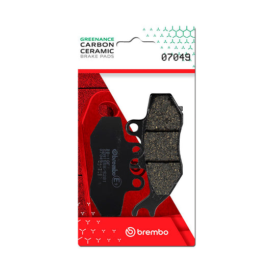 Brembo CC Carbon-Ceramic Brake Pads for Beta / Derbi / Peugeot & More – 07049