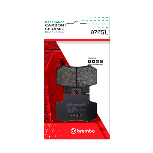 Brembo CC Carbon-Ceramic Brake Pads for Kymco 250 GRAND DINK – 07051