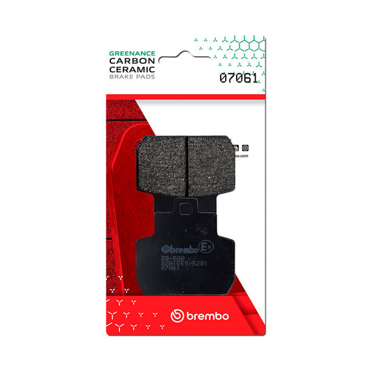 Brembo CC Carbon-Ceramic Brake Pads for Piaggio Vespa / Gilera – 07061