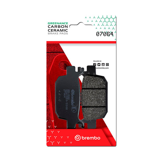 Brake Pads Scooter Carbon (L / R / R) - 07064CC 07064 (0303)