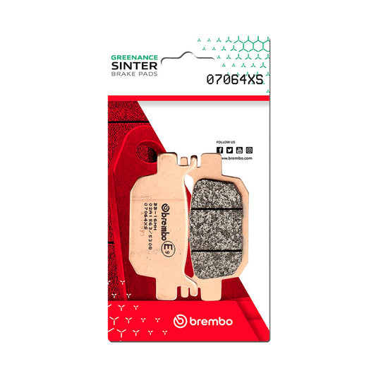 Brembo XS Sintered Brake Pads for Honda NSS 300 FORZA / SH 125 & More – 07064XS