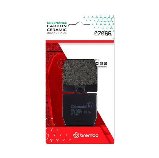 Brembo CC Carbon-Ceramic Brake Pads for Yamaha / Mbk / Quadro & More – 07066