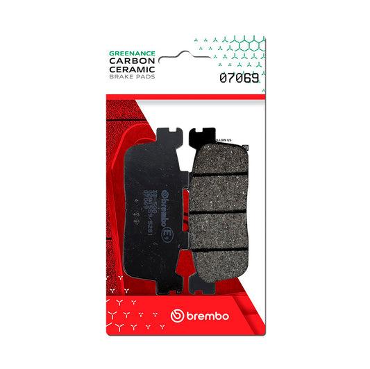 Brake Pads Scooter Carbon (L / R / R) - 07069CC 07069 (0303)