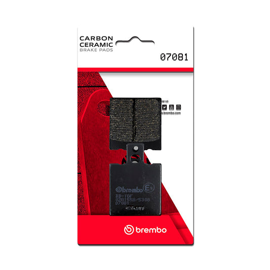Brembo CC Carbon-Ceramic Brake Pads for Cagiva / Aprilia / Simson & More – 07081