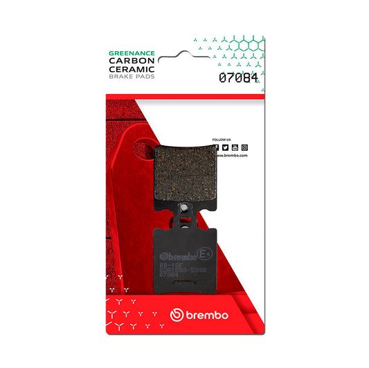 Brembo CC Carbon-Ceramic Brake Pads for Aprilia / Cagiva / Kymco – 07084