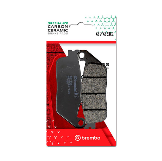 Brake Pads Scooter Carbon Ceramic (F) - 07096CC 07096 (0303)