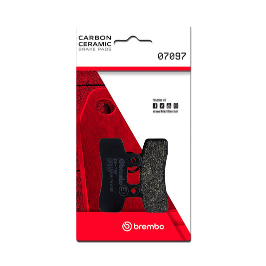 Brembo CC Carbon-Ceramic Brake Pads for Generic / Italjet / Elstars & More – 07097