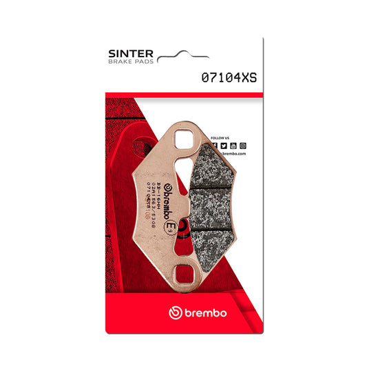 Brake Pads Scooter Sintered (L / R / F) - 07104XS 07104XS (0303)