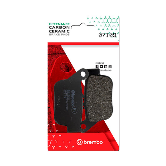 Brembo CC Carbon-Ceramic Brake Pads for Yamaha YP 250 XMAX – 07109