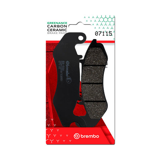 Brembo CC Carbon-Ceramic Brake Pads for Keeway 125 LOGIK / 125 CITYBLADE & More – 07115