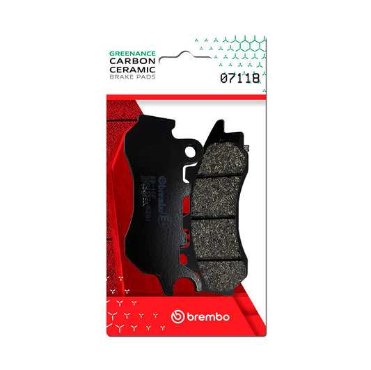Brembo CC Carbon-Ceramic Brake Pads for Honda PCX 150 / PCX 125 (NISSIN CAL.) – 07118