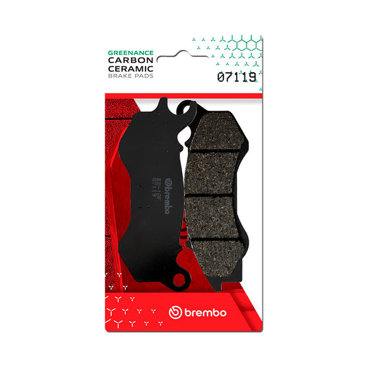 Brembo CC Carbon-Ceramic Brake Pads for Daytona DY 125 RS EFI – 07119