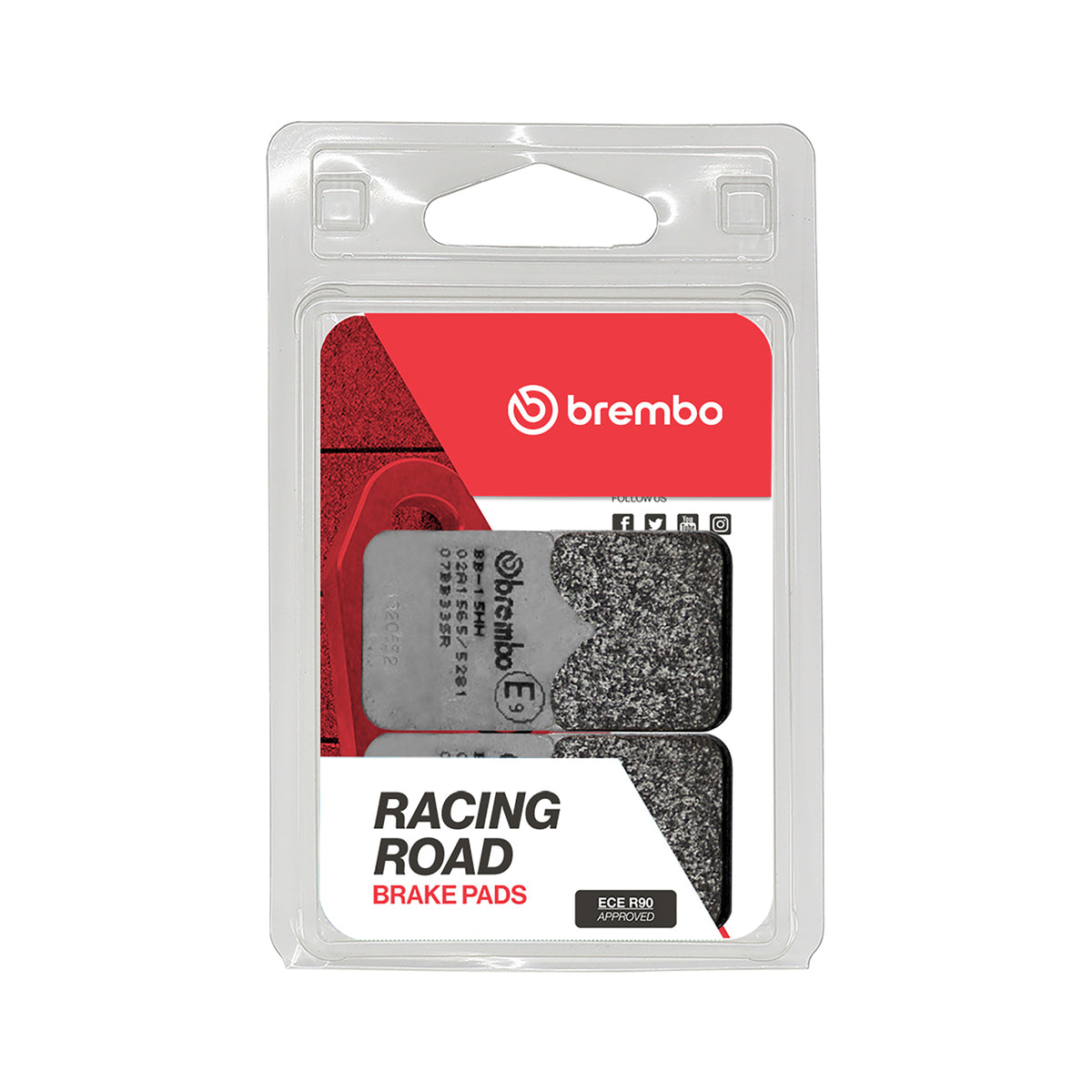Brake Pads Road/Sport Sinter (Front) - 07BB33SR 07BB33SR (0303)
