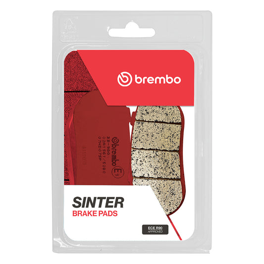 Brembo SP Rear Sintered Brake Pads for Harley Davidson FLSTF 1690 FAT BOY / FXSB 1690 BREAKOUT & More – 07HD07SP