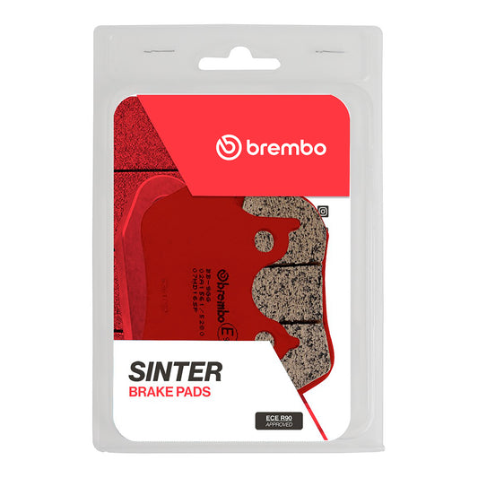 Brembo SP Rear Sintered Brake Pads for Harley Davidson VRSCA 1130 V-ROD / VRSCB 1130 V-ROD & More – 07HD16SP