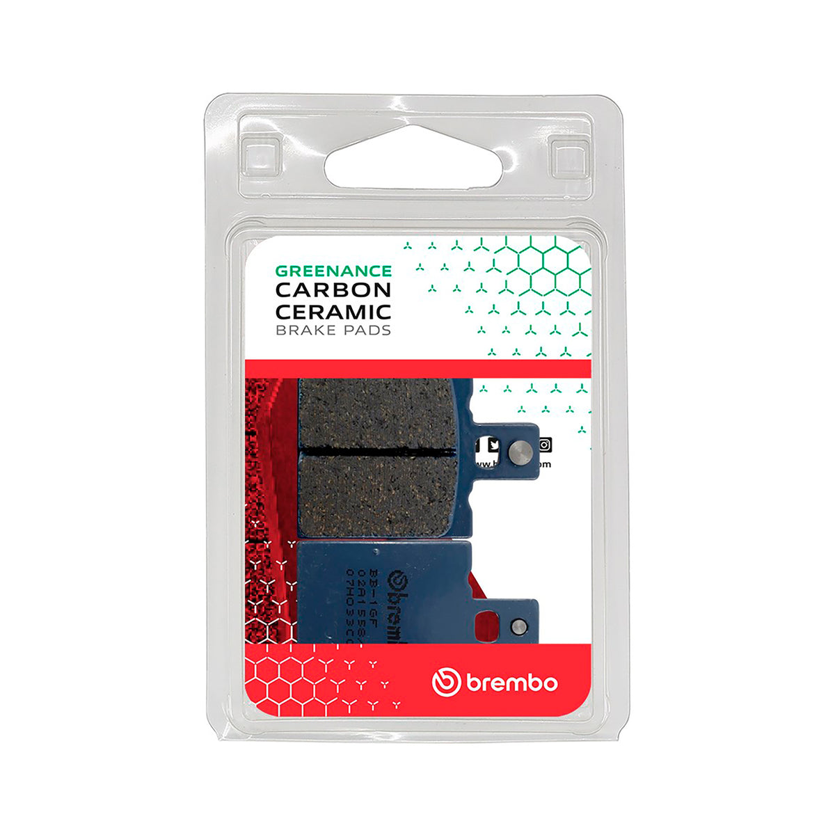 Brake Pads Street Carbon (L / R / R) - 07HO33CC 07HO33CC (0303)
