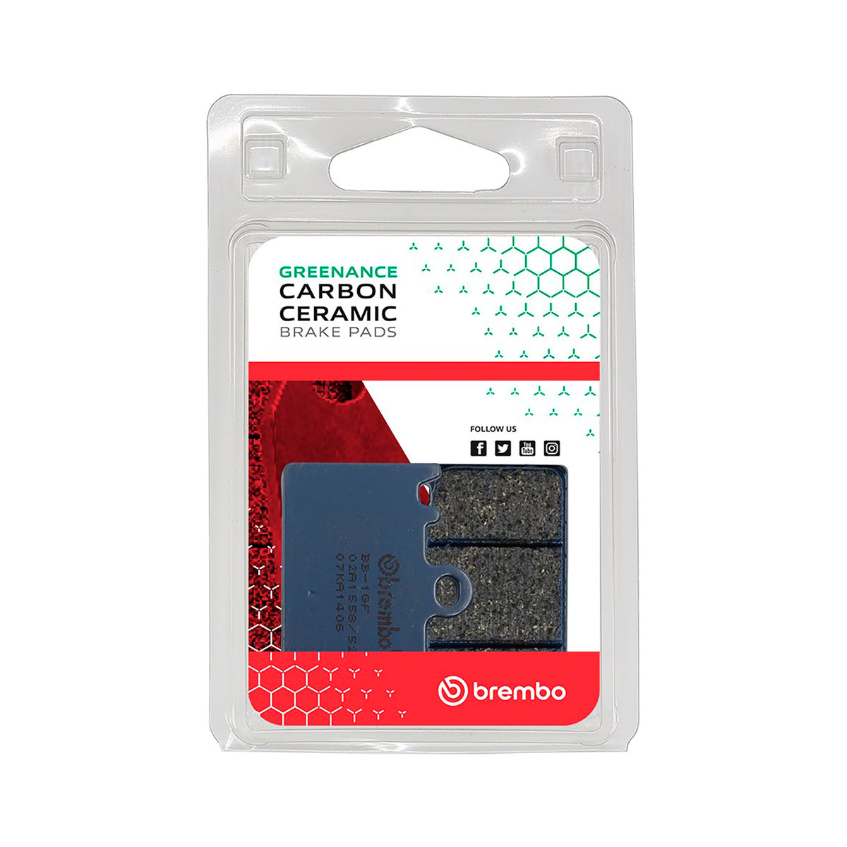 Brake Pads Street Carbon Ceramic - 07KA1406 07KA1406 (0303)