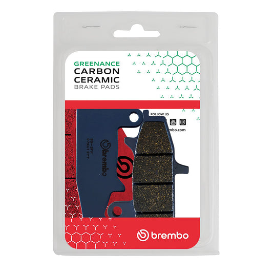Brembo TT Carbon-Ceramic Brake Pads for Suzuki DR 650 / DR 650 R & More – 07SU15TT