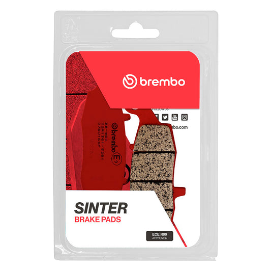 Brembo SP Rear Sintered Brake Pads for Suzuki C 1800 R INTRUDER / M 1800 R INTRUDER & More – 07SU16SP