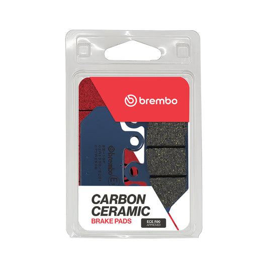 Brembo CC Carbon-Ceramic Brake Pads for Yamaha TZR 50 / XT 600 E & More – 07YA2508