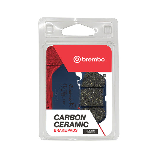 Brembo CC Carbon-Ceramic Brake Pads for Yamaha YS 125 / XSR 125 & More – 07YA28CC