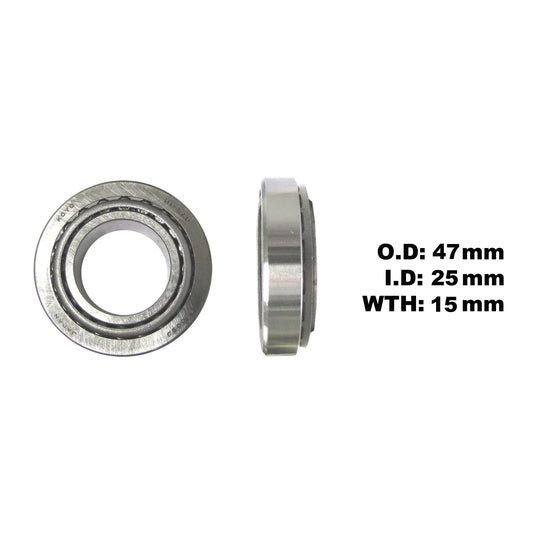Steering Taper Bearing 25 x 47 x 15 32005JR