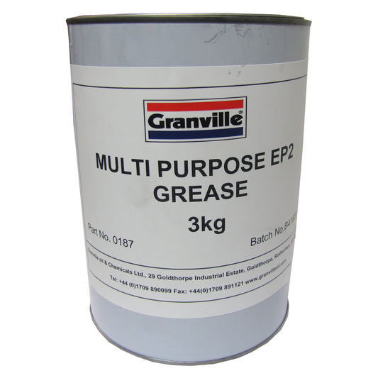 Lithium EP2 Grease Tin 3kg 0187