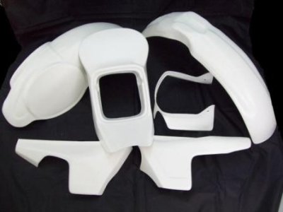 1981/1982 KTM LC 125 Plastic Kit