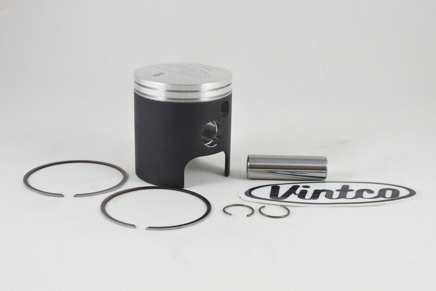 PISTON KIT 85-86 HONDA CR 125 55mm 1.0mm OVER VINTCO PSH11-1.0
