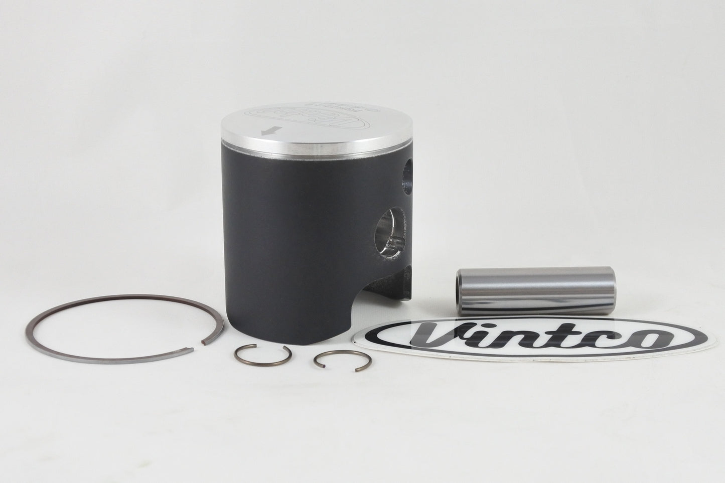 PISTON KIT 87-87 HONDA CR R 125 55mm 1.0mm OVER VINTCO PSH12-1.0