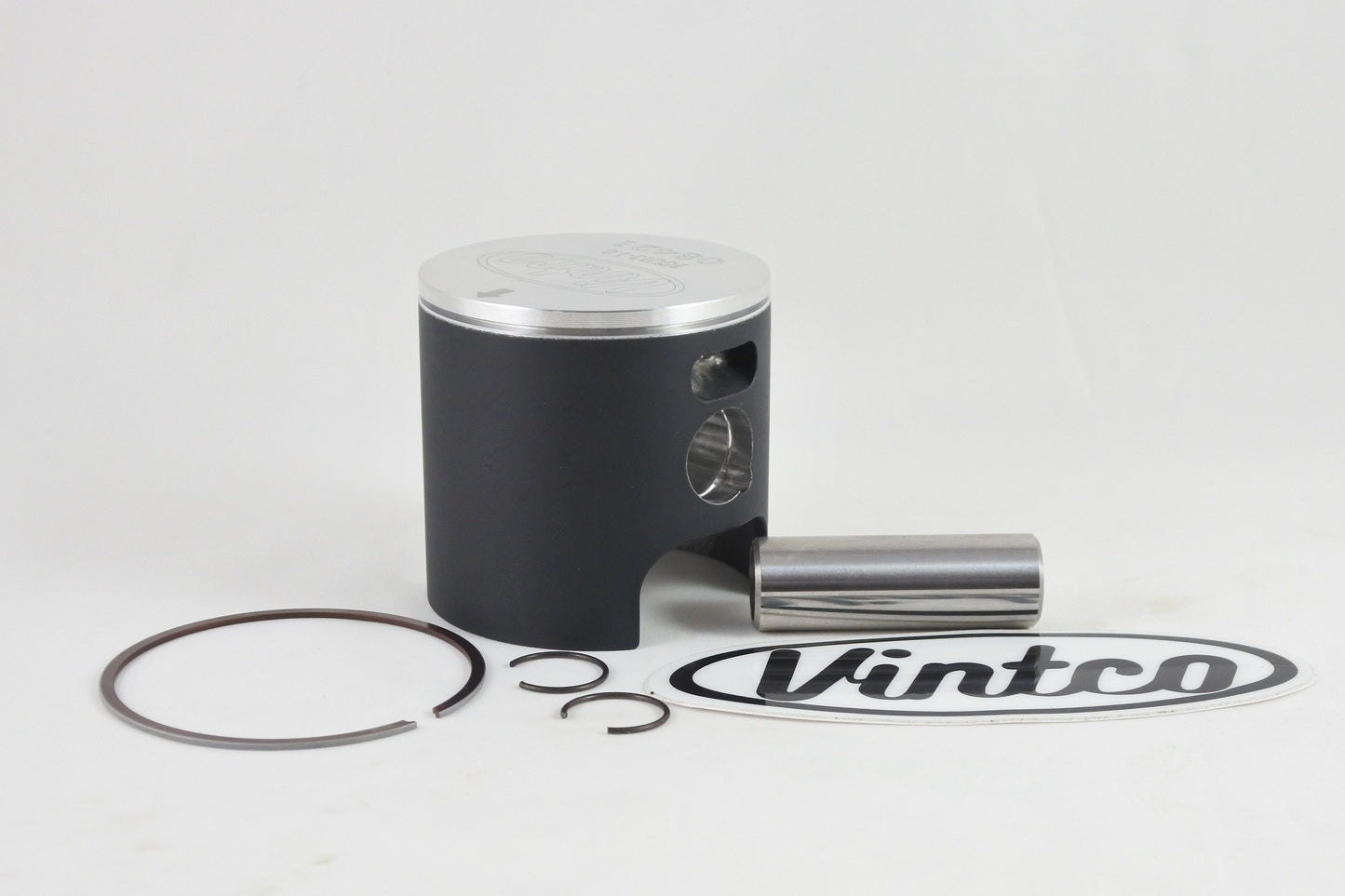 PISTON KIT 84-87 HUSQVARNA CR 125 56mm 1.0mm OVER VINTCO PSU13-1.0