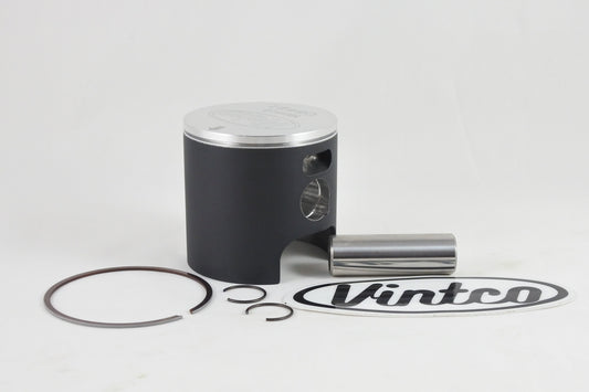 PISTON KIT 84-87 HUSQVARNA CR 125 56mm 1.0mm OVER VINTCO PSU13-1.0