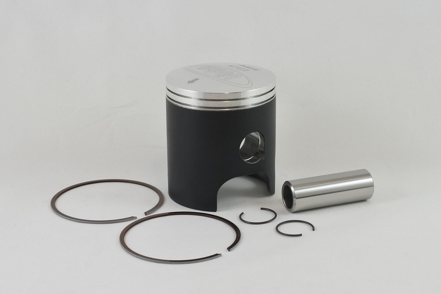 PISTON KIT 74-81 YAMAHA DT 125 56.5mm 0.5mm OVER VINTCO PSY07-0.5
