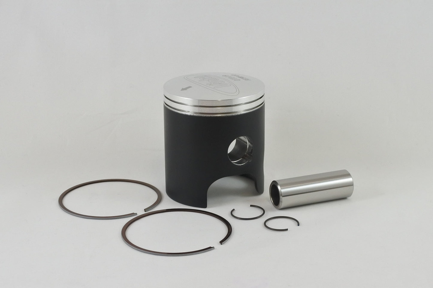 PISTON KIT 74-81 YAMAHA DT 125 57.0mm 1.0mm OVER VINTCO PSY07-1.0