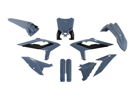 PLASTIC KIT 7 PC BETA QUANTUM GREY RTECH R-KITBET-GR0-626