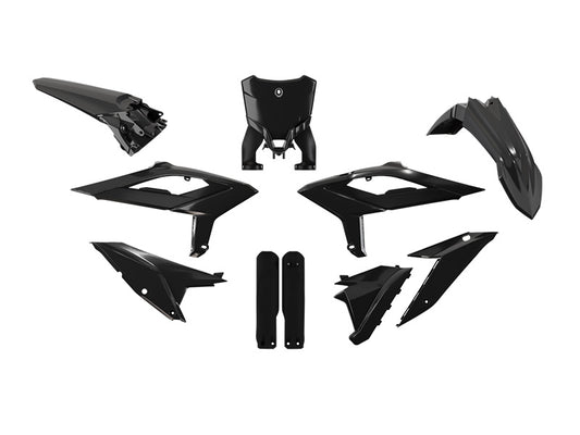 PLASTIC KIT 7 PC BETA BLACK RTECH R-KITBET-NR0-626