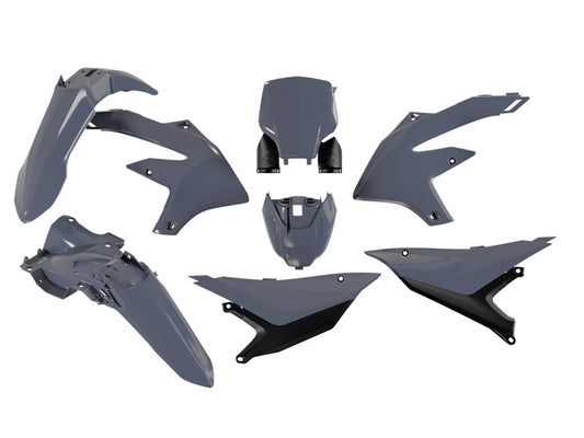 PLASTIC KIT/6 2026 YAMAHA YZ450F, GREY/BLACK, RTECH R-KITYZF-GR0-626