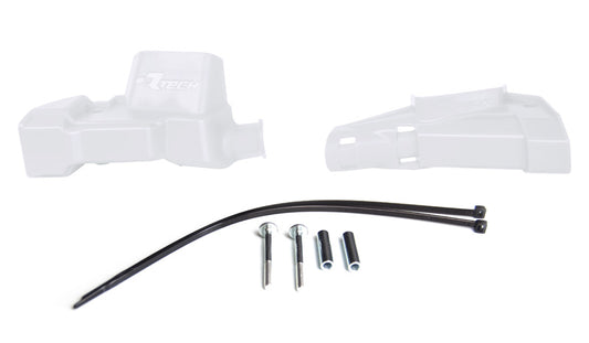 NISSIN BREMBO BETA MASTER CYLINDER PROTECTOR GUARDS WHITE RTECH R-PRTPUMPBN05