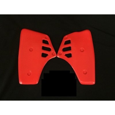 1985 Maico M-Star 500 Radiator Shrouds Red