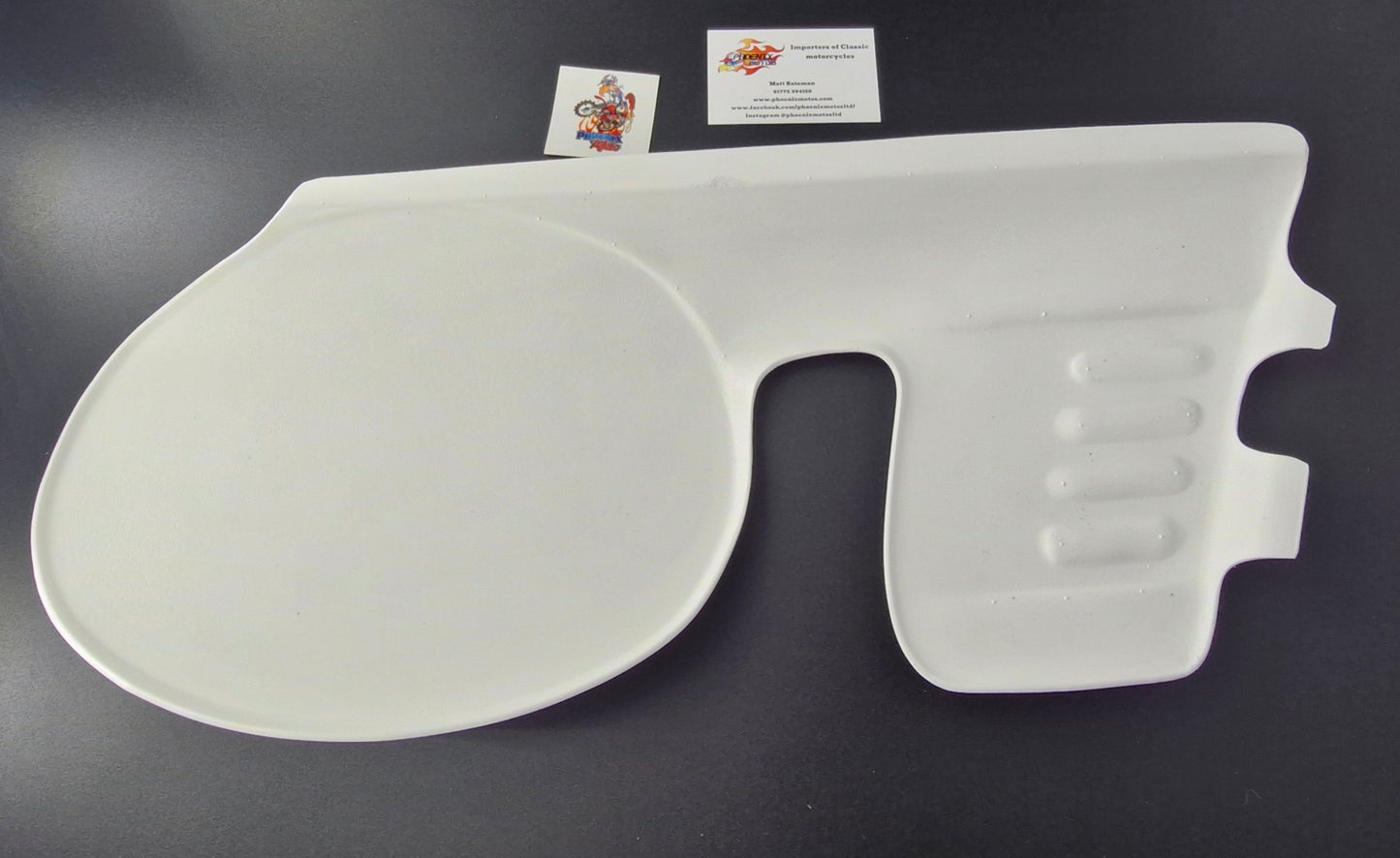 1980 KTM Side Panels White