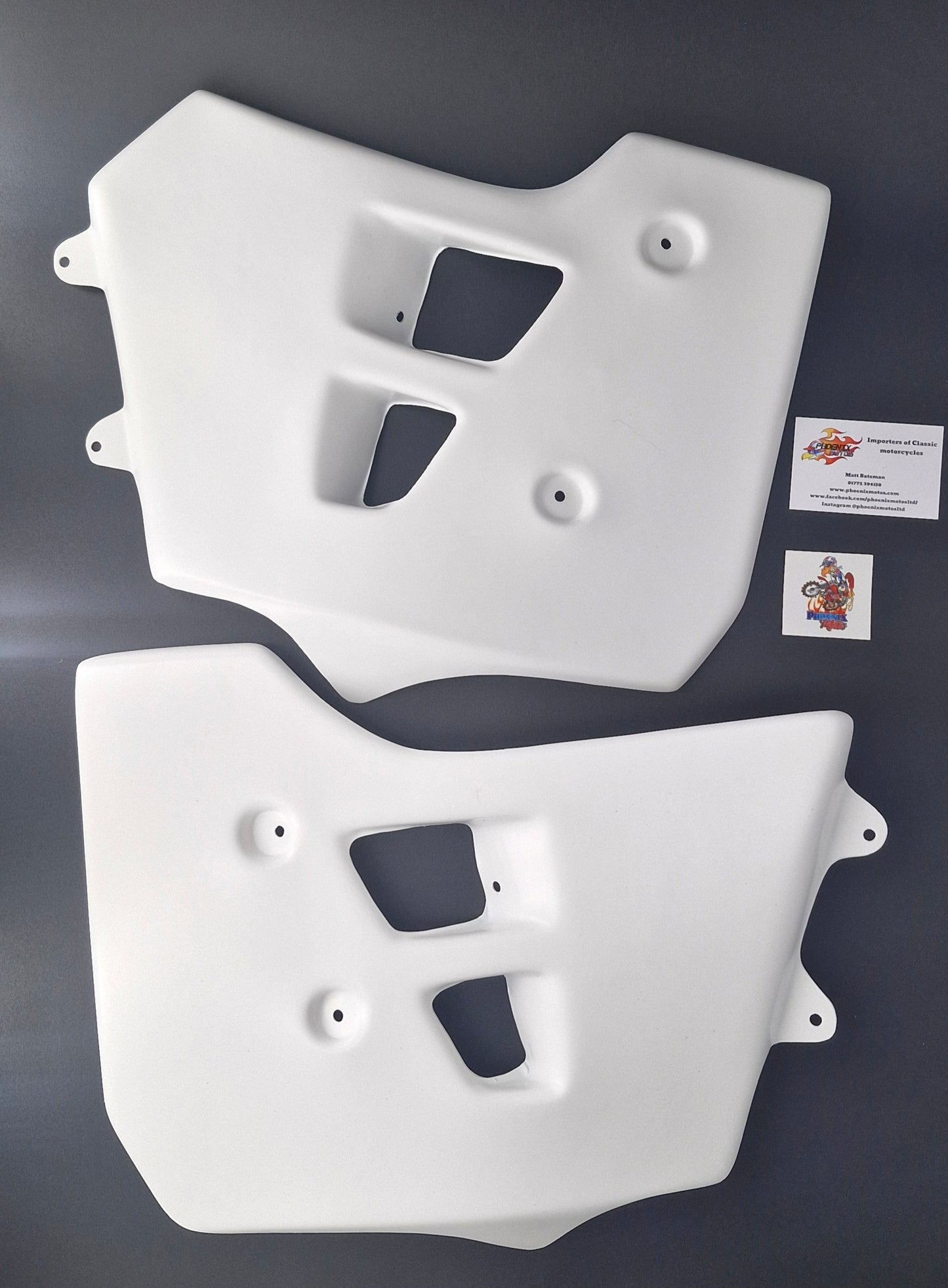 1991-1999 Husqvarna WXE WXC TE TC 350 410 610 Radiator Shrouds