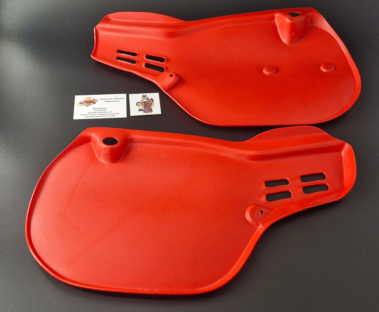 1984 Honda CR 125, 250, & 500 Side Panels Flash Red CR125 CR250 CR500